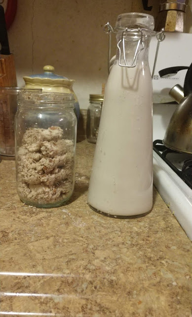zero waste almond milk
