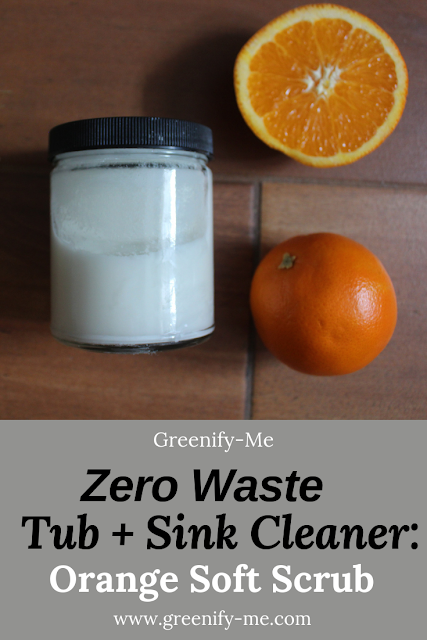zero waste tub and sink cleaner