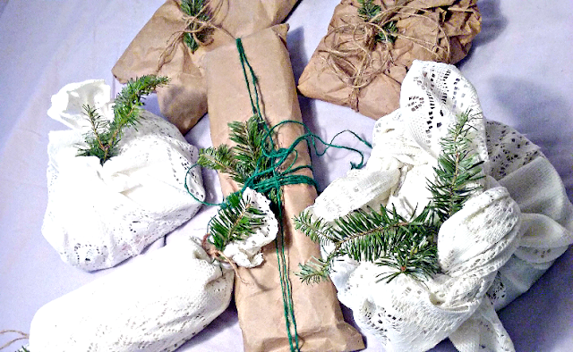 zero waste gift wrapping