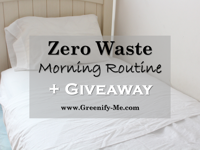 zero waste morning routine