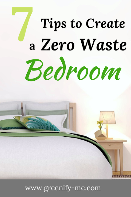 7 Tips to Create a Zero Waste Bedroom - Your bedroom contains more waste than you realize. Cutting these out can make a significant impact on your lifestyle. These are some key zero waste bedroom tips to live by. 